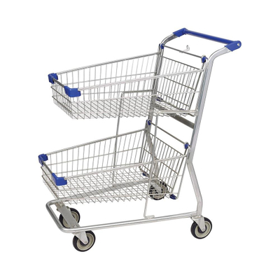 Galvanize Public Service Shopping Trolley with Printing Logo
