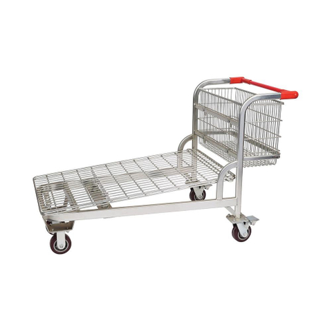 Heavy Duty Warehouse Garden Truck Picking Trolley