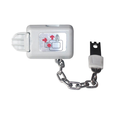  Safety Shopping Cart Coin Lock for Supermarket Shopping Trolley 
