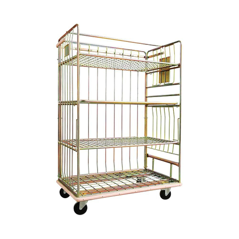 ISO Certificated Durable Folding Metal Logistic Roll Container