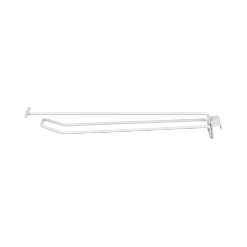 Metal Double Wire Slatwall Cardboard Waterfall Display Hook