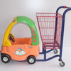  Kiddy Children Shopping Cart with Plastic Toy Car Shape