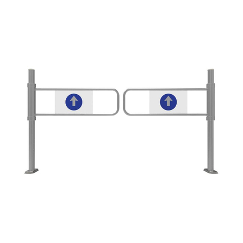 Pedestrian Security Entrance Semi-automatic Access Control
