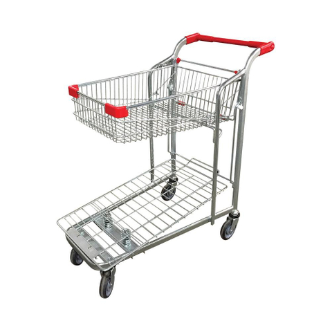 Heavy Duty Warehouse Flatted Platform Hand Trolley