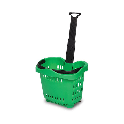 Flexible Lady Used Hot Selling Portable Plastic Shopping Basket