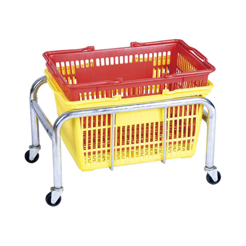 Manufacturer 30 Liters Safety Design Plastic Baskets Stackable Holder