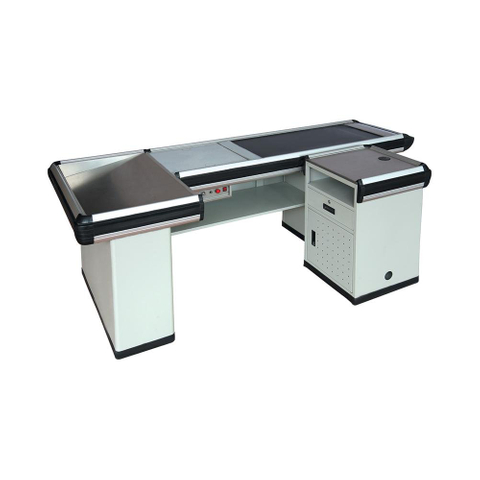 2017 Hot Selling Design Supermarket Checkout Counter Equipment 
