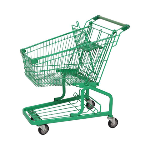 60L Durable German Type Small 4 Wheels Shopping Trolley