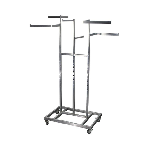 Extendable Cloth Drying Rack Stand Clothes Hanger Rack