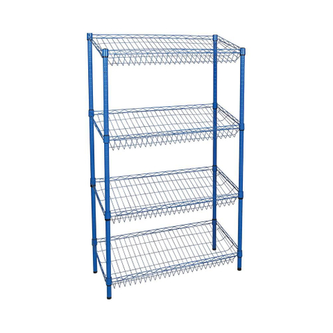 Galvanized Powder Coat Welded Steel Rack Wire Shelving