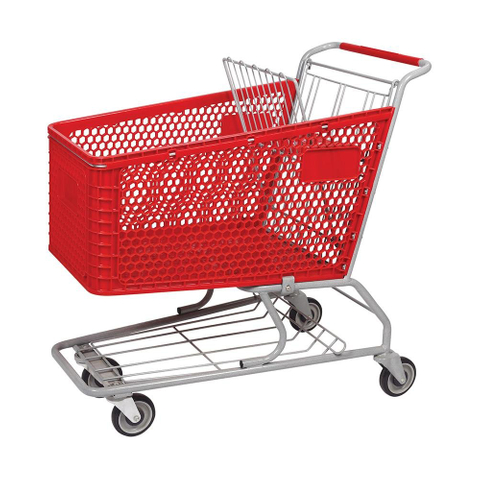 100L Professional Manufacturer of Plastic Shopping Trolley
