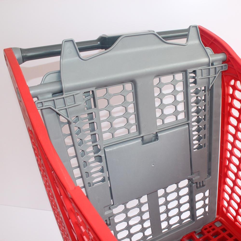 175L Large Capacity New Pure Supermarket Plastic Shopping Cart