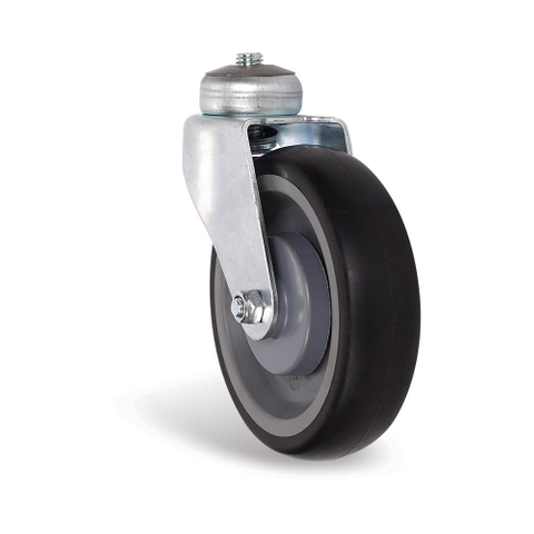 TPR double axles Shopping carts wheel