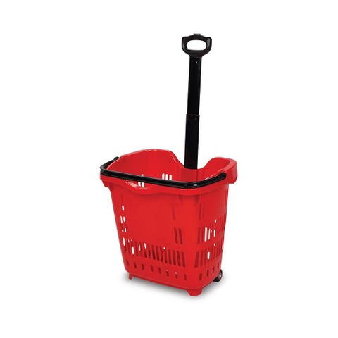 Wholesale High Quality Plastic Supermarket Shopping Basket