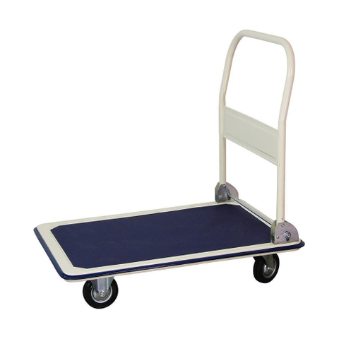 Platform trolley cart factory 120kgs flat cart for warehouse