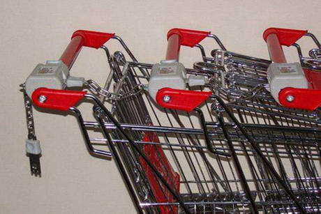 Is the supermarket trolley charged? It was for easy recycling.