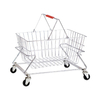 New Portable Large Capacity Supermarket Shopping Basket Holder