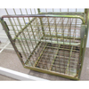 Collapsible Wire Mesh Container Rolling Metal Storage Cage