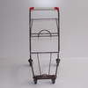80L Safety Double Baskets Two Layer Metal Steel Shopping Trolley