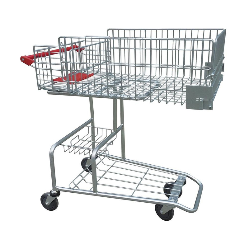 Disabled Style Vegetable Shopping Mall Push Cart
