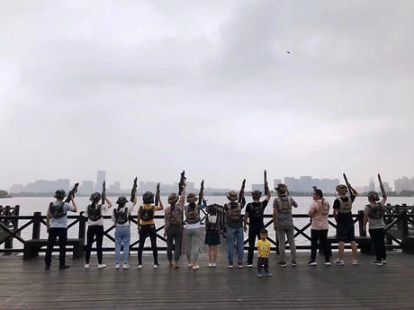 Beisco People Pull Themselves Together Though Team Building