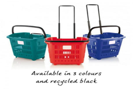 How a Shopping Basket with Adequate Wheels Can Benefit Your Business
